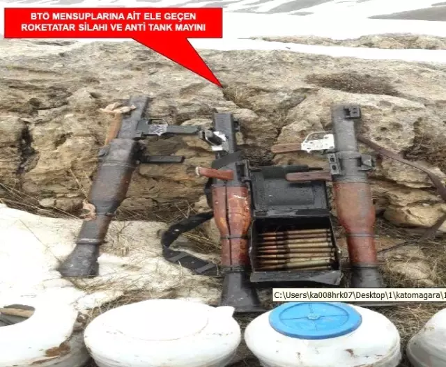 Asker, Kato Dağı'nda PKK'nın Mağaralarına Daldı