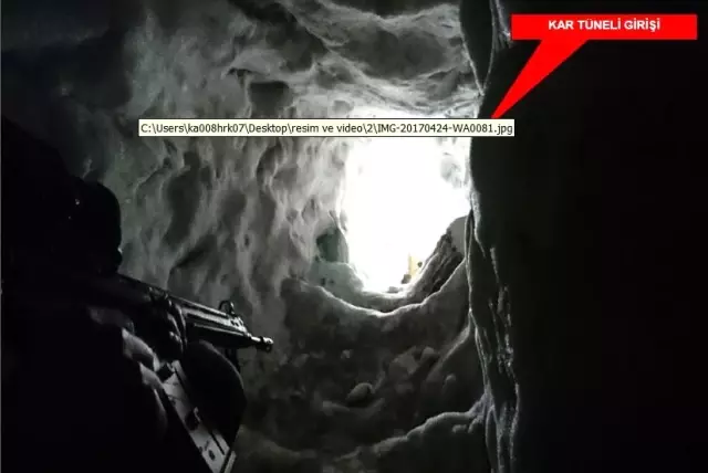 Asker, Kato Dağı'nda PKK'nın Mağaralarına Daldı