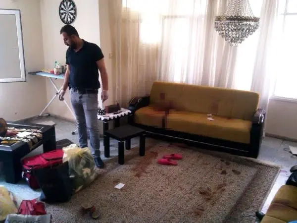 Adana'daki Katliam Evi Görüntülendi! Her Yer Kan