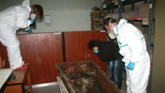 Ardahan'da Bulunan Rus Subayın Mumyasına Otopsi Yapılıyor