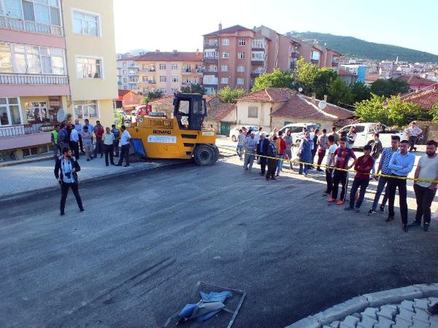 Yozgat'ta Freni Patlayan Silindir Kaldırımdaki İmamı Ezdi