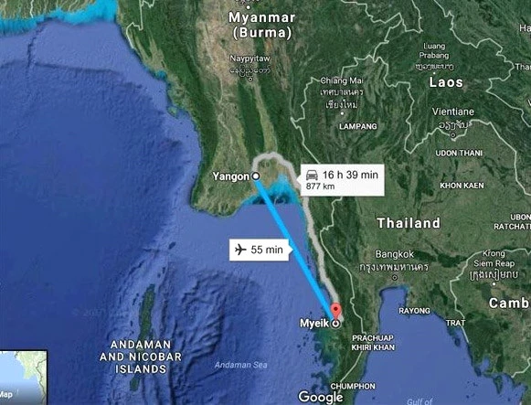 Myanmar'da Düşen Uçaktaki Yolculardan Bazılarının Cesedine Ulaşıldı