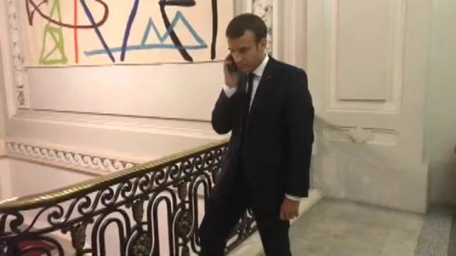 Fransız Gazeteciyi Alan Macron Çok Mutlu: Erdoğan'a Teşekkür Edeceğim