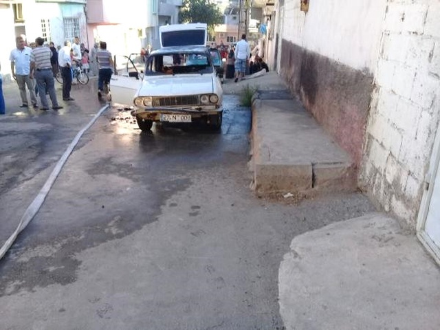 Park Halinde Alev Alan Otomobildeki Çocuk Öldü