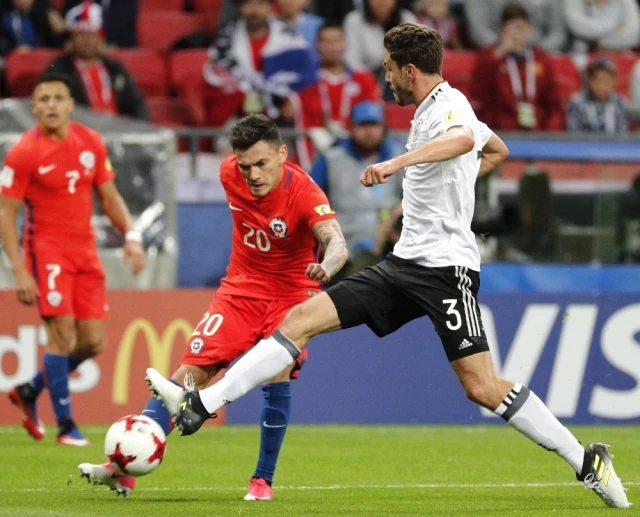 2017 Konfederasyon Kupası'nda Almanya ile Şili 1-1 Berabere Kaldı