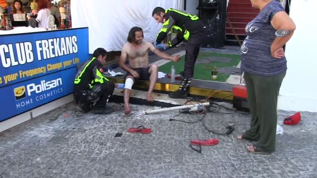 Bodrum'da Yağ Varili Patladı: 2 Yaralı