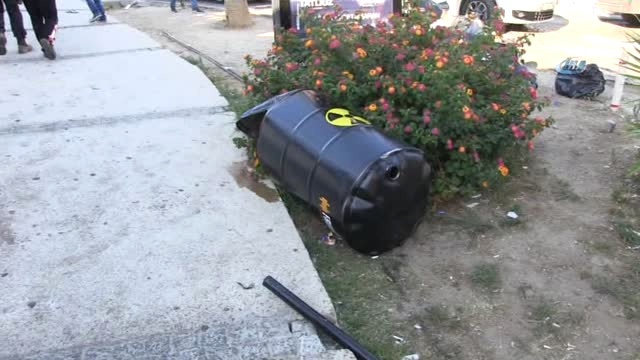 Bodrum'da Yağ Varili Patladı: 2 Yaralı