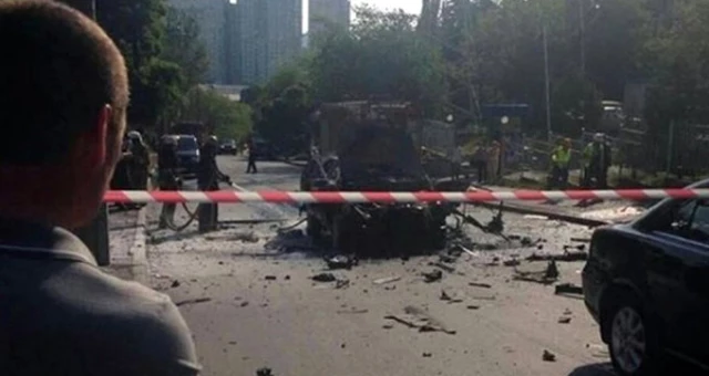 Kiev'de Yürekleri Ağza Getiren Patlamada Suikast İzi! Albay Hayatını Kaybetti