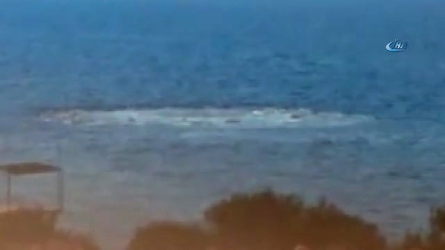 Çanakkale'de Denizde Meydana Gelen Patlama Korkuttu!
