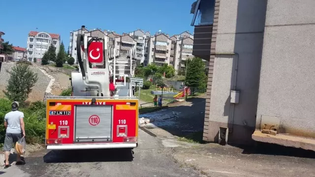 Zonguldak'ta Bir Kişi Eski Eşinin Evini Havaya Uçurdu