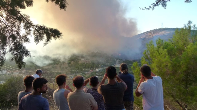 Bodrum'da Atık Depolama Alanında Patlama Oldu! Alevler Ormana Yayıldı
