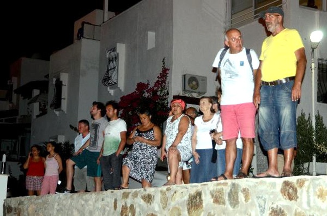 Bodrum'da Makilik Alanda Yangın