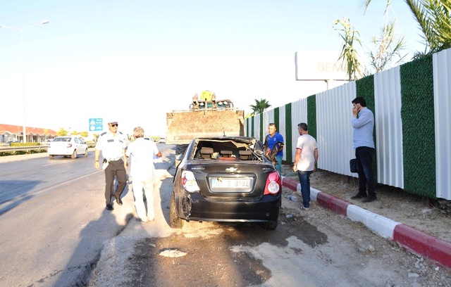 Mucize Eseri Kurtuluş! Hurdaya Dönen Araçtan Burnu Bile Kanamadan Çıktı