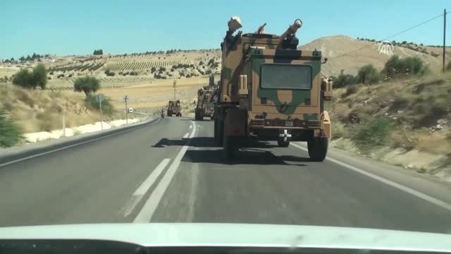 TSK'dan Suriye Sınırına Askeri Sevkiyat