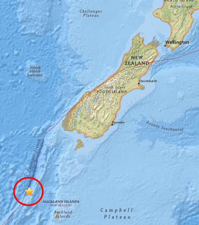 Yeni Zelanda'da 6.6 Büyüklüğünde Deprem