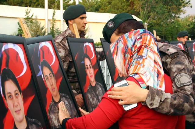 51 Şehit Verdiğimiz Gölbaşı'ndaki Anmadan Yürek Yakan Kare
