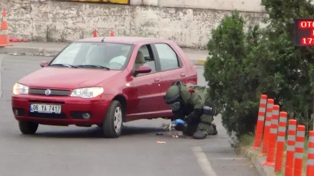 Boşanmak Üzere Olduğu Eşinin Aracının Altına Sahte Bomba Düzeneği Koydu