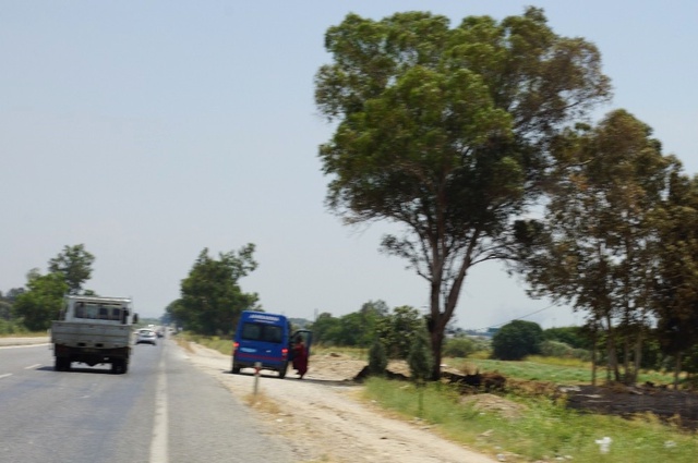 Yol Kenarında Fuhuş Yapan Kadınlara Jandarma Operasyon Düzenledi