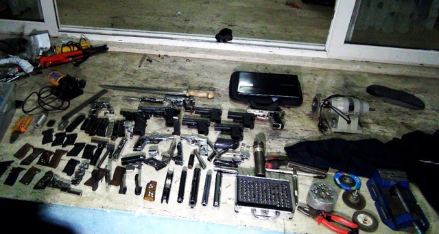 Operasyon Düzenlenen Evin Kaçak Silah İmalathanesi Olduğu Ortaya Çıktı