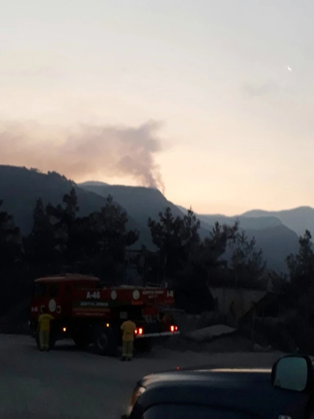 Hatay'ın Amanos Dağları'nda Orman Yangını!