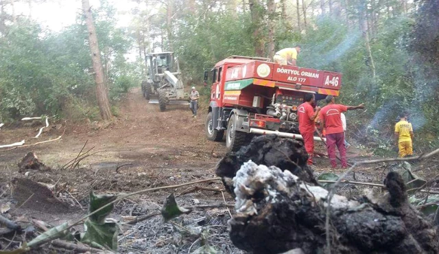 Hatay'ın Amanos Dağları'nda Orman Yangını!