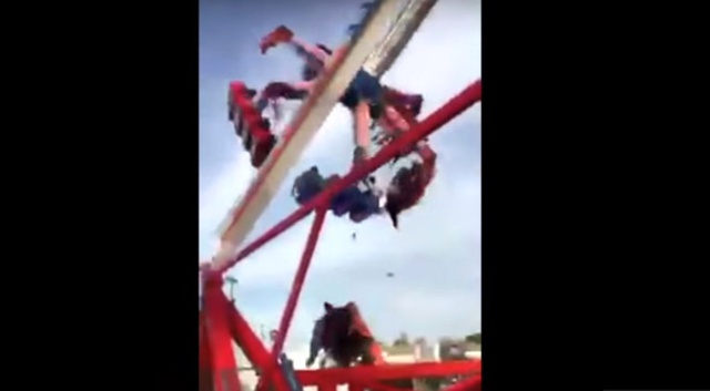 Lunapark'ta Ateştopu Oyuncağı Arızalanarak Demirlere Çarptı: 1 Ölü, 7 Yaralı