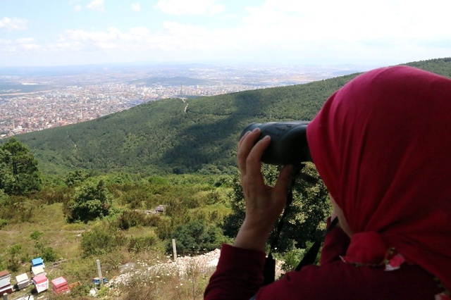 Gözetleme Kulesinde Çalışan Ayda Teyze Aydos Ormanları'na Gözü Gibi Bakıyor