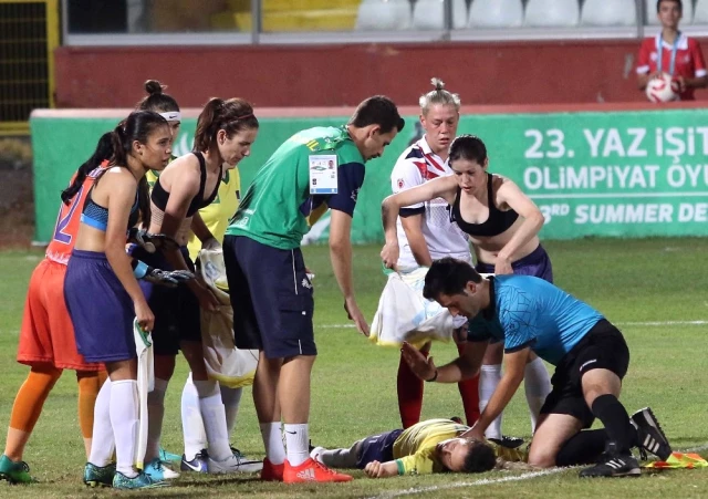 Türk Hakem, Maçta Kadın Futbolcunun Hayatını Kurtardı