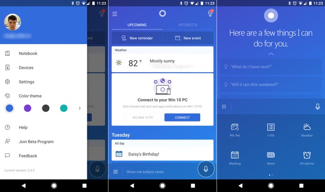 Android İçin Cortana Güncellendi!
