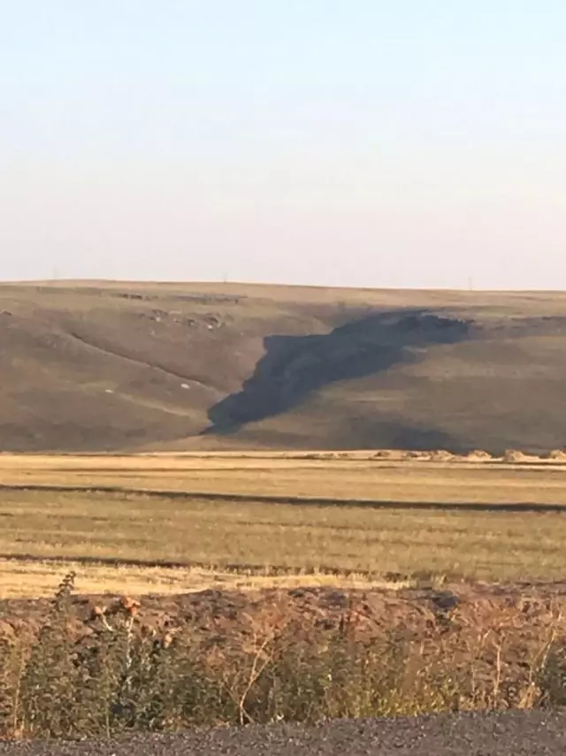 Atatürk'ün Silüeti Ardahan'dan Sonra Bu Yıl İlk Kez Kars'ta Ortaya Çıktı