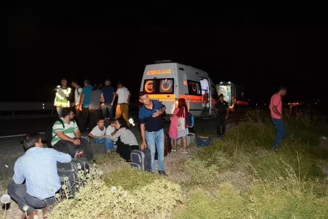 Sürücüsü Beyin Kanaması Geçiren Otobüs Şarampole İndi: 29 Yaralı