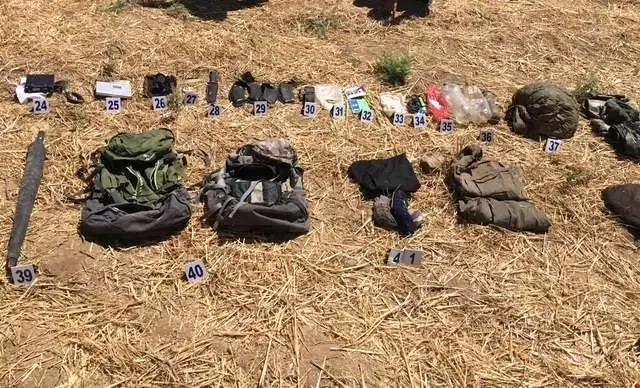 PKK'lıların Sırt Çantalarında Çok Sayıda Mühimmat Ele Geçirildi