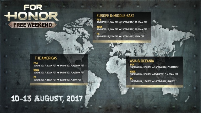 For Honor Ücretsiz Oluyor!