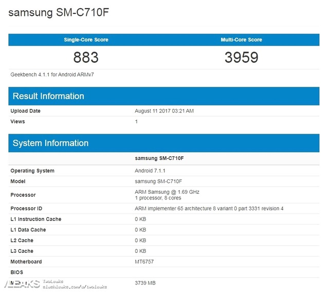 Galaxy C7 (2017) Hakkında Yeni Detaylar!