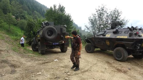 Trabzon'da Dev Operasyon! Ormanlık Alana Kaçan Teröristlerin İzi Sürülüyor