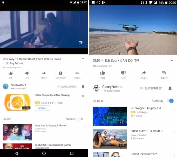 Youtube Mobil İçin İşlevsel Bir Özellik Daha!