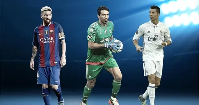 UEFA, Yılın Futbolcusu Adaylarını Açıkladı: Messi, Ronaldo, Buffon