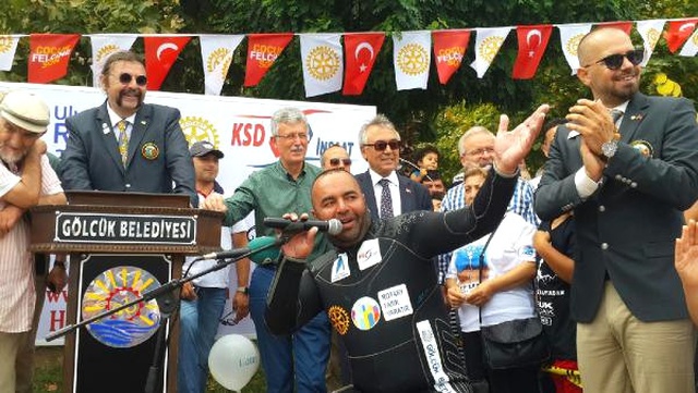 Kocaeli Depreminden Kurtulan Ufuk Koçak, Dalışta Dünya Rekoru Kırdı