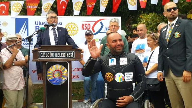 Kocaeli Depreminden Kurtulan Ufuk Koçak, Dalışta Dünya Rekoru Kırdı
