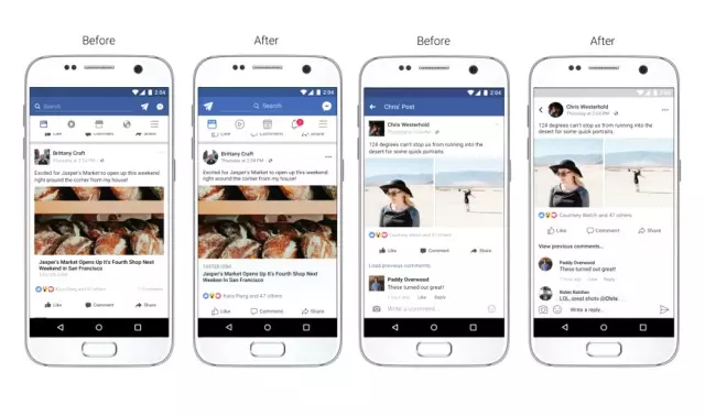 Facebook Mobil Platformda Yenilendi!