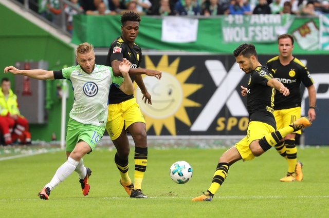 Borussia Dortmund, Wolfsburg 3-0 Mağlup Etti