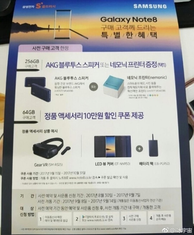 Galaxy Note 8'in 256 Gb'lık Modeli Olacak Mı?