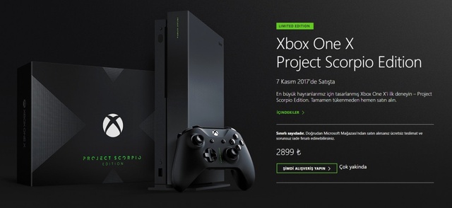 Xbox One X'in Türkiye Fiyatı Açıklandı!