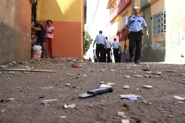 Antep Meydan Savaşı! Kadınlar Taş, Sopa ve Bıçaklarla Birbirine Girdi