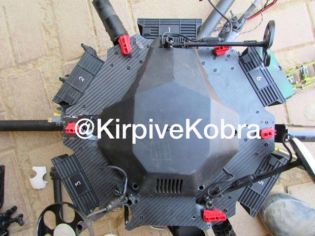 Hakkari'de Teröristlere Ait Drone Düşürüldü!