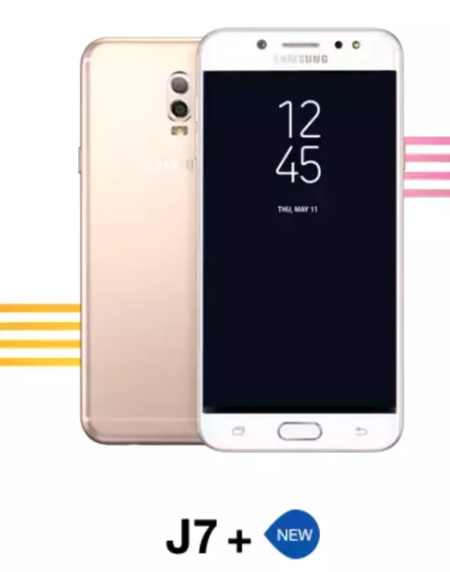 Çift Kameralı Galaxy J7+ Artık Resmi!