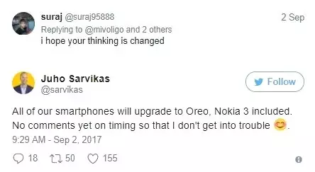 Nokia Telefonlar Oreo Güncellemesini Alacak Mı?