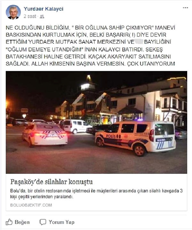 İş Adamı Babadan Oğluna 