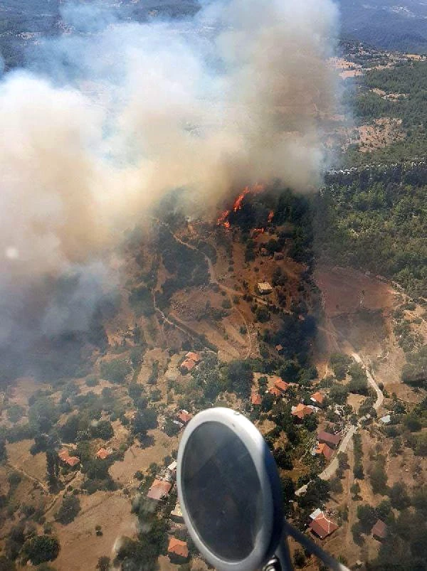 Muğla'da Ormanlık Alandaki Yangın Uzun Uğraşlar Sonrası Kontrol Altına Alındı