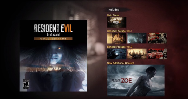Resident Evil 7 Gold Edition Duyuruldu!